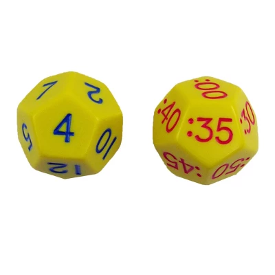 Koplow Games Elapsed Time Dice, 2 Pairs Per Pack, 2 Packs 2 Koplow Games Elapsed Time Dice, 2 Pairs Per Pack, 2 Packs - Image 2
