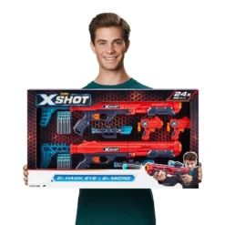 X-Shot EXCEL Combo Pack - Two Hawk Eye & Two Micro Blasters By ZURU -LITTLE TIKES Shop GUEST 69c02fc1 93e1 41ae 973d 202d76d755eb