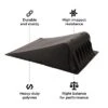 Ride Voyager Skateboard 15° Degrees Ramp High Impact Resistance Heavy-duty Polymer Construction With Non-slip Rubber Feet