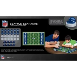 MasterPieces Officially Licensed NFL Seattle Seahawks Checkers Board Game For Families And Kids Ages 6 And Up -LITTLE TIKES Shop GUEST 6a914354 f11d 4822 ad4d 1b9d0a424652