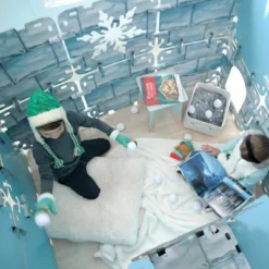 HearthSong 32-Panel Igloo Fantasy Forts Indoor Building Kit With Hook And Loop Connectors -LITTLE TIKES Shop GUEST 6b0b6302 e68c 4d1d 8bec 1bdb52681142