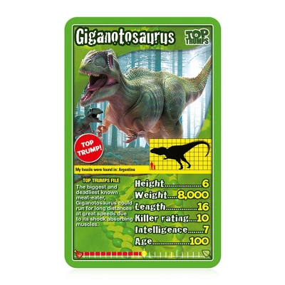 Top Trumps Dinosaurs Card Game, Pack Of 3 5 Top Trumps Dinosaurs Card Game, Pack Of 3 - Image 5