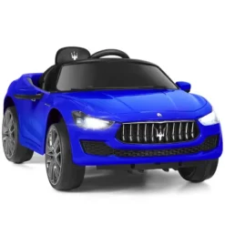 Costway 12V Maserati Licensed Kids Ride On Car W/ RC Remote Control Led Lights MP3 BluePinkWhite -LITTLE TIKES Shop GUEST 6be7056a a8d3 4f3a 8b19 6b03e147326b