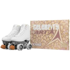 Crazy Skates Celebrity Art Roller Skates For Women And Girls - Classic High White Artistic Quad Skate -LITTLE TIKES Shop GUEST 6c0bb44f 1439 4eb2 a3b0 6873debdc5b1