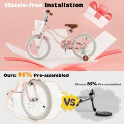 Costway 16'' Kids Bike Toddler Adjustable Bicycle WithTraining Wheel For 4-8 Years Old Girl 13 Costway 16'' Kids Bike Toddler Adjustable Bicycle WithTraining Wheel For 4-8 Years Old Girl -LITTLE TIKES Shop GUEST 6d5a3220 bd32 4e6e bd9c 37fe40b75eee