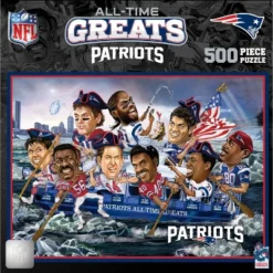 NFL New England Patriots All Time Greats 500pc Puzzle Game -LITTLE TIKES Shop GUEST 6e0864db d1d4 4ff8 aacc cedb6ac48b9c