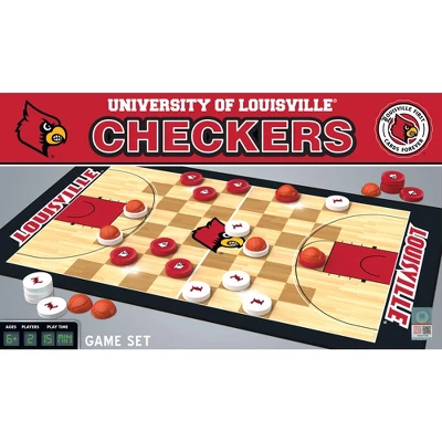 MasterPieces Officially Licensed NCAA Louisville Cardinals Checkers Board Game For Families And Kids Ages 6 And Up 1 MasterPieces Officially Licensed NCAA Louisville Cardinals Checkers Board Game For Families And Kids Ages 6 And Up