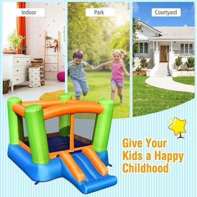 Costway Inflatable Bounce House Kids Jumping Playhouse Indoor & Outdoor Without Blower 3 Costway Inflatable Bounce House Kids Jumping Playhouse Indoor & Outdoor Without Blower - Image 3