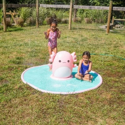 BigMouth Inc. Squishmallows Sprinkler Splash Pad - Archie The Axolot 3 BigMouth Inc. Squishmallows Sprinkler Splash Pad - Archie The Axolot - Image 3