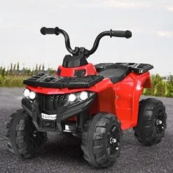 Costway Kids Ride On ATV Quad 4 Wheeler Electric Toy Car 6V Battery Power Led Lights -LITTLE TIKES Shop GUEST 6eba5c29 8fb4 4eb2 bf5e d79ab48722ba