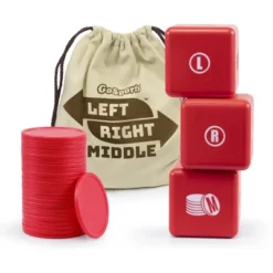 GoSports Left Right Middle Giant Dice Game - 3.5 Inch -LITTLE TIKES Shop GUEST 6f2558ca b9af 4a29 ba65 c6483cb2cf1e