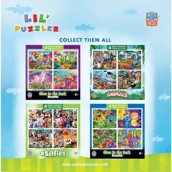 MasterPieces Kids Puzzle Set - Lil Puzzler 4-Pack 100 Piece Jigsaw Puzzles -LITTLE TIKES Shop GUEST 6f4a515a ebc5 45c9 8fc1 b1dc0d5909e6