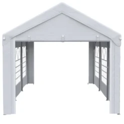 Outsunny 10ft X 20ft Party Tent & Carport, Portable Garage Outdoor Canopy Tent With Removable Sidewalls And Windows -LITTLE TIKES Shop GUEST 6f9ad8ef 809f 459d 8df0 33351f9cfb52