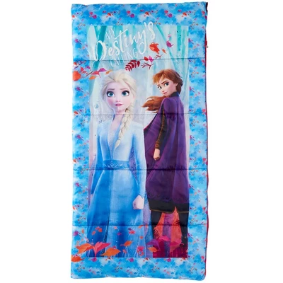 Exxel Outdoors Disney Fronzen 2 Kids 4 Piece Princess Camping Kit With Floorless Dome Tent, Youth Sized Sleeping Bag, Backpack, And LED Flashlight 4 Exxel Outdoors Disney Fronzen 2 Kids 4 Piece Princess Camping Kit With Floorless Dome Tent, Youth Sized Sleeping Bag, Backpack, And LED Flashlight - Image 4