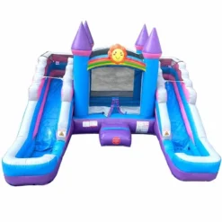 Pogo Bounce House Crossover Double Water Slide Bounce House Combo, No Blower -LITTLE TIKES Shop GUEST 7108932e 3a0d 4ce1 841d 661d0683fec7
