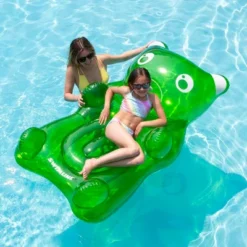 Swim Central 60" Green Gummy Bear Swimming Pool Float