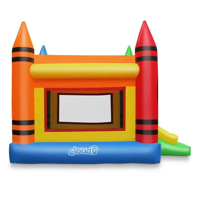 Cloud 9 Crayon Bounce House - Inflatable Bouncer 2 Cloud 9 Crayon Bounce House - Inflatable Bouncer - Image 2
