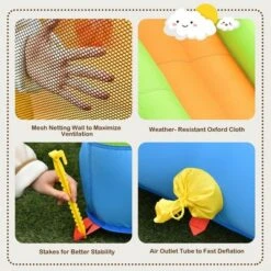 Costway Inflatable Slide Bouncer Ball Pit Basketball Dart Game Without Blower 16 Costway Inflatable Slide Bouncer Ball Pit Basketball Dart Game Without Blower -LITTLE TIKES Shop GUEST 7255bf23 c743 400f 952b 255495bcadfa