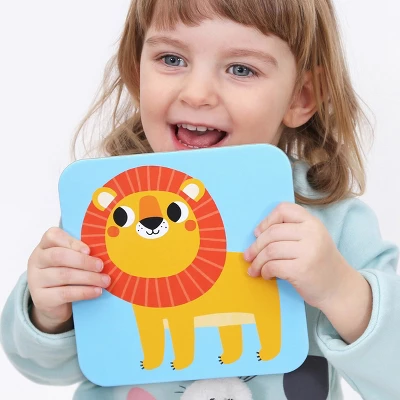 Banana Panda Suuuper Size Toddler Memory Game - Wild Animals 2 Banana Panda Suuuper Size Toddler Memory Game - Wild Animals - Image 2