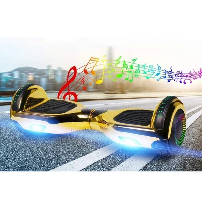 GlareWheel M3 Hoverboard LED Light Bluetooth Chrome Purple 1 GlareWheel M3 Hoverboard LED Light Bluetooth Chrome Purple