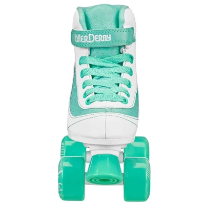 Roller Derby FireStar Youth Kids' Roller Skate - White/Mint 4 Roller Derby FireStar Youth Kids' Roller Skate - White/Mint - Image 4