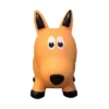 Farm Hoppers Inflatable Bouncing Yellow Dog