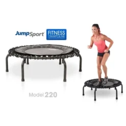 JumpSport 350 Pro Fitness 39" FlexBounce Cardio Workout Indoor Trampoline With 4 Elastic Cords And 7 Firmness Settings For Home Gyms, Teal & Black -LITTLE TIKES Shop GUEST 73bbe953 a0b4 45cf 8d4d 065858b3a511