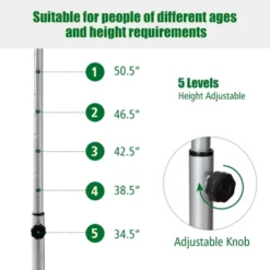 Costway Foldable Trampoline Double Mini Kids Fitness Rebounder W/ Adjustable Handle RedBlue -LITTLE TIKES Shop GUEST 741e260e 303e 40f7 82c9 494aa4cc9b8e