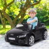 Costway 12V Audi TT RS Electric Kids Ride On Car Licensed Remote Control MP3