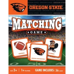MasterPieces Officially Licensed NCAA Oregon State Beavers Matching Game For Kids And Families