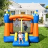 Inflatable Bounce House Kids Magic Castle W/ Large Jumping Area With 550W Blower