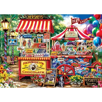 MasterPieces 1000 Piece Jigsaw Puzzle - Hershey's Stand - 19.25"x26.75" 2 MasterPieces 1000 Piece Jigsaw Puzzle - Hershey's Stand - 19.25"x26.75" - Image 2