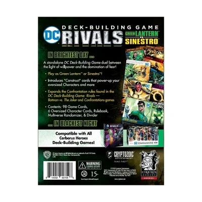 Rivals - Green Lantern Vs. Sinestro Board Game 2 Rivals - Green Lantern Vs. Sinestro Board Game - Image 2