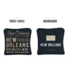 Gameday New Orleans Football Synergy Pro Black Cornhole Bags (Set Of 4)