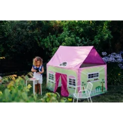 Pacific Play Tents Lil' Cottage House Kids Play Tent 50" X 40" -LITTLE TIKES Shop GUEST 78a9f2e2 8c90 4434 b27e 70e226f5eeb1