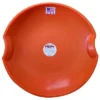 Paricon 626-O Flexible Flyer Round Flying Saucer Disc Racer Polyethylene Snow Sled Toboggan, For Ages 4 And Up, 26 Inch Diameter, Orange (3 Pack)