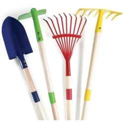 Kids Garden Tool Set Toy 4-Piece - Includes Shovel, Rake, Hoe, Leaf Rake Wooden Gardening Tools For Kids - Play22usa -LITTLE TIKES Shop GUEST 7954b12c 5da4 453d 8971 3cae093cae0d
