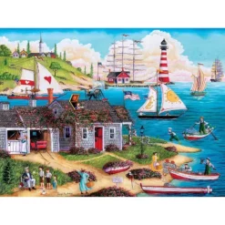 MasterPieces Inc Painters Point 300 Piece Large EZ Grip Jigsaw Puzzle