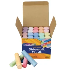 Creativity Street Sidewalk Chalk, Assorted Colors, 4"