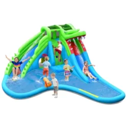 Costway Inflatable Water Slide Upgraded Kids Bounce Castle Blower Excluded