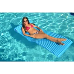 Swimline Swim Central 70" Blue Portable Rippled Foam Swimming Pool Mattress Raft -LITTLE TIKES Shop GUEST 7a7fddab cb0e 4962 9101 711df98e2367