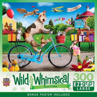 MasterPieces 300 Piece EZ Grip Jigsaw Puzzle - Rovers Rides - 18"x24" 1 MasterPieces 300 Piece EZ Grip Jigsaw Puzzle - Rovers Rides - 18"x24"