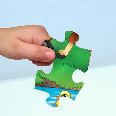 MasterPieces 60 Piece Jigsaw Puzzle - Old MacDonald's Farm Miller's Pond 4 MasterPieces 60 Piece Jigsaw Puzzle - Old MacDonald's Farm Miller's Pond - Image 4