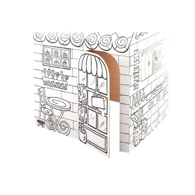 Bankers Box At Play Treats N' Eats Cardboard Playhouse - Fellowes 5 Bankers Box At Play Treats N' Eats Cardboard Playhouse - Fellowes - Image 5