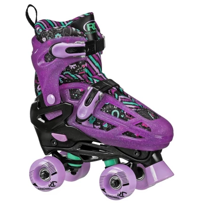Roller Derby Lomond Kids' Adjustable Inline-Quad Combo Skates - Black 1 Roller Derby Lomond Kids' Adjustable Inline-Quad Combo Skates - Black