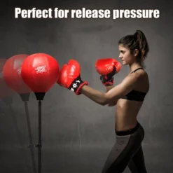 Costway Boxing Punching Bag W/Height Adjustable Stand Boxing Gloves -LITTLE TIKES Shop GUEST 7b5b7141 7fdc 4702 aedb 2b246b452d4c