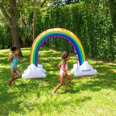 PoolCandy Gigantic Jumbo Rainbow Sprinkler Ultra Durable Hours Of Fun In The Sun For Adults & Kids Backyard BBQ Parks 4 PoolCandy Gigantic Jumbo Rainbow Sprinkler Ultra Durable Hours Of Fun In The Sun For Adults & Kids Backyard BBQ Parks - Image 4