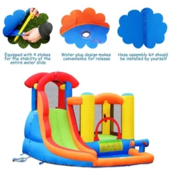 Costway Inflatable Bounce House Kid Water Splash Pool Slide Jumping Castle W/740W Blower 13 Costway Inflatable Bounce House Kid Water Splash Pool Slide Jumping Castle W/740W Blower -LITTLE TIKES Shop GUEST 7b75cbfd bb3b 43a4 bca1 e56792f7e60b