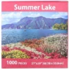 Puzzle Mate Summer Lake 1000 Piece Jigsaw Puzzle