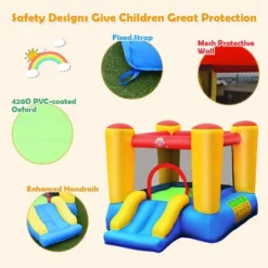 Costway Inflatable Mighty Bounce House Castle Jumper Moonwalk Bouncer Without Blower -LITTLE TIKES Shop GUEST 7bbe868c 67eb 4161 87d6 28dadb4efa63